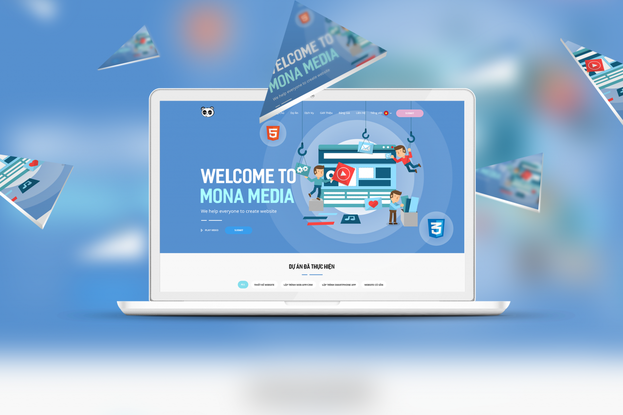 Công ty thiết kế website Mona Media