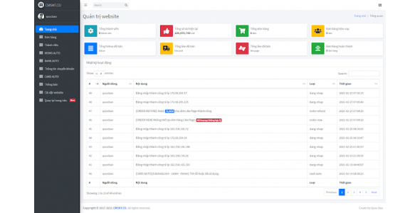THIẾT KẾ WEBSITE DỊCH VỤ FACEBOOK QUA API AUTOLIKE.CC và MOTTRIEU.COM